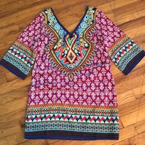 Pink Owl Shift Dress